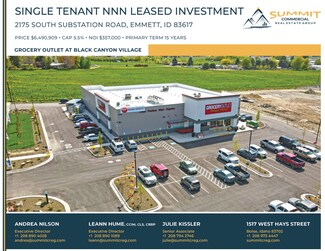 Plus de détails pour 2175 S Sub Station Rd, Emmett, ID - Local commercial à vendre