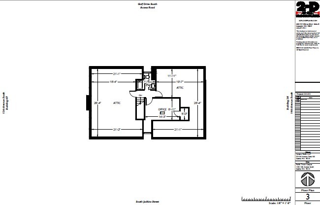 1122 12th Ave S, Seattle, WA à louer Plan d’étage– Image 1 sur 1