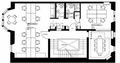 31 Palmerston Pl, Edinburgh à louer Plan d’étage– Image 2 sur 5