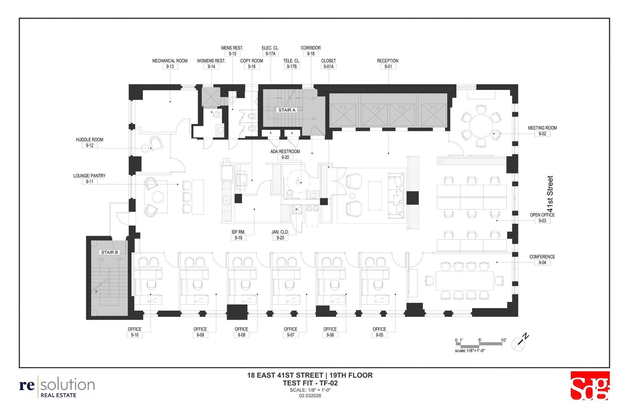 18 E 41st St, New York, NY à louer Plan de site– Image 1 sur 1