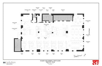 18 E 41st St, New York, NY à louer Plan de site– Image 1 sur 1