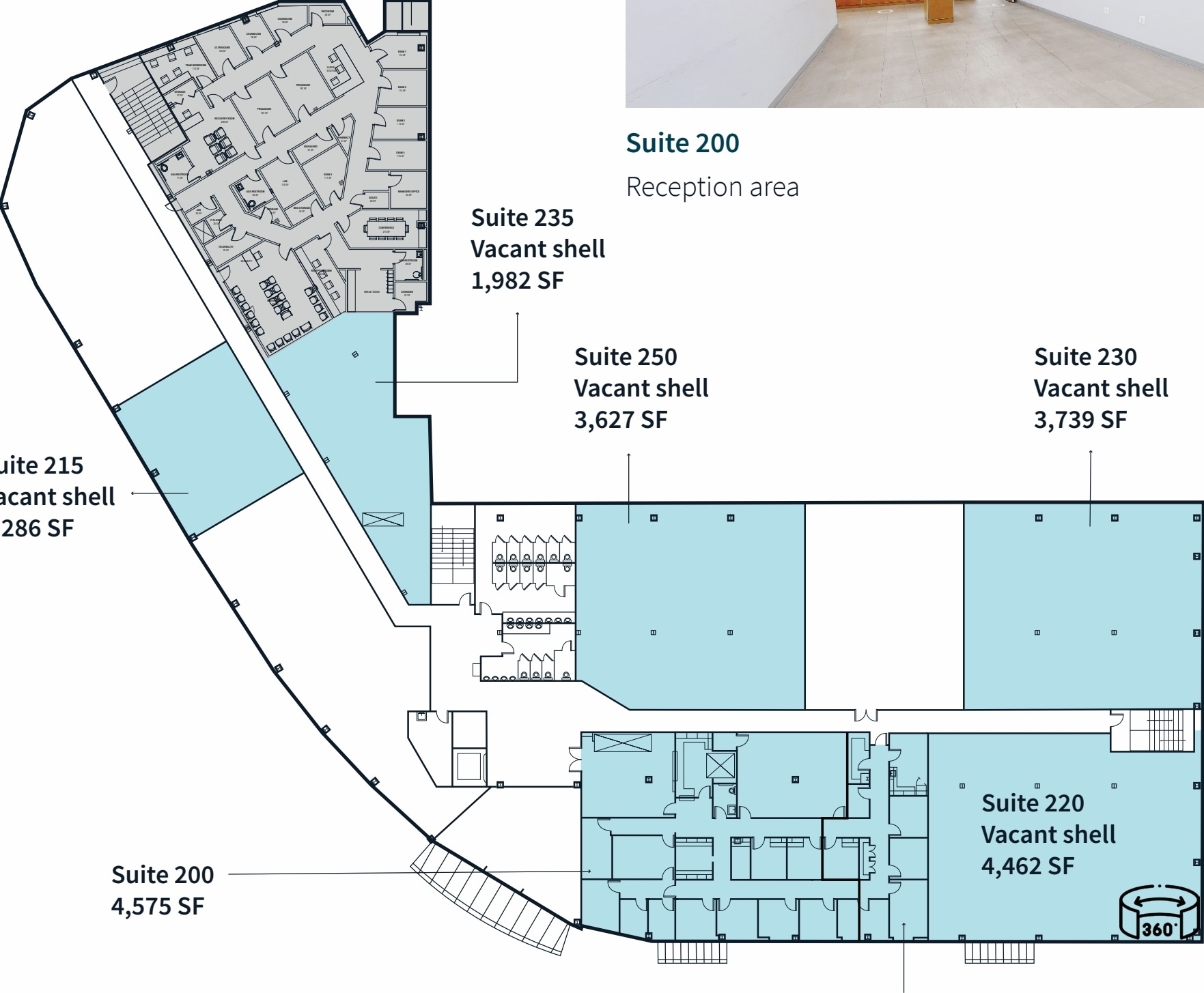 8500 Annapolis Rd, New Carrollton, MD à louer Plan d’étage– Image 1 sur 2