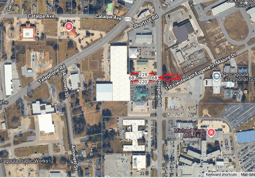 4509 Hospital St, Pascagoula, MS à vendre - Photo de l’immeuble – Image 2 sur 29