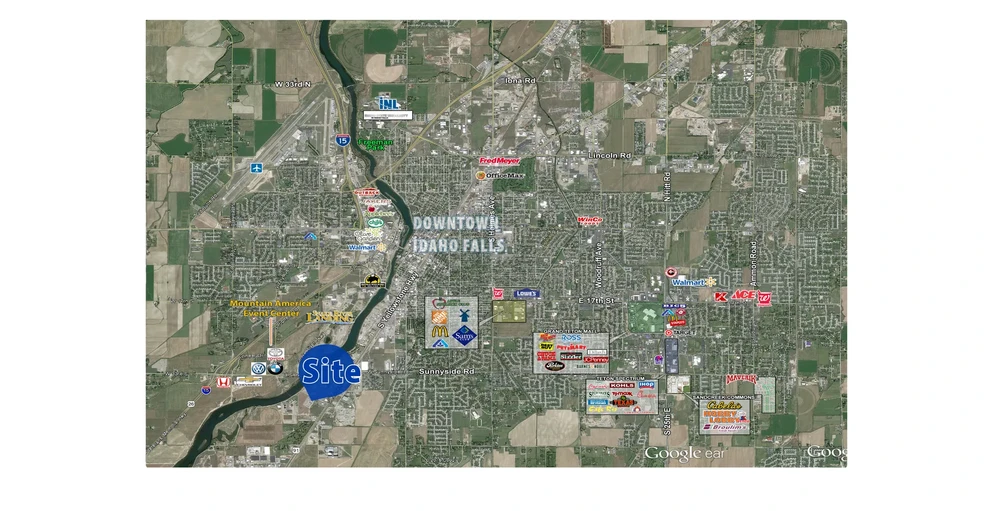 4125 Bombardier Ave, Idaho Falls, ID à louer - Aérien – Image 3 sur 3