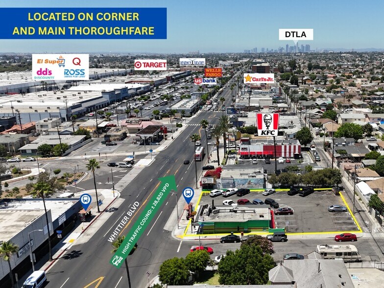 5825 Whittier Blvd, Los Angeles, CA à vendre - Photo de l’immeuble – Image 2 sur 8