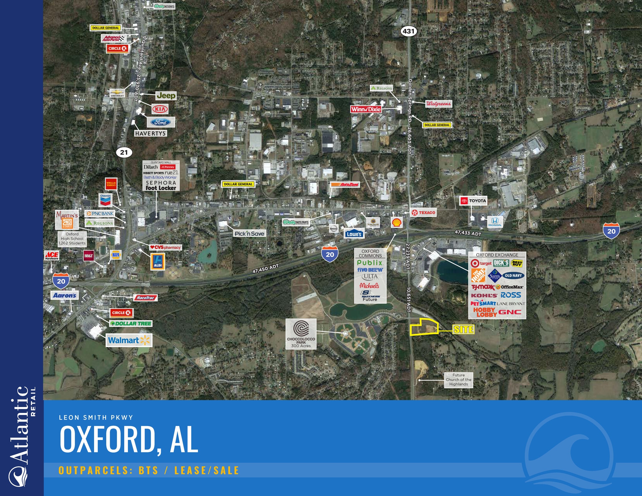 00 Leon Smith Parkway, Oxford, AL à vendre Aérien– Image 1 sur 5