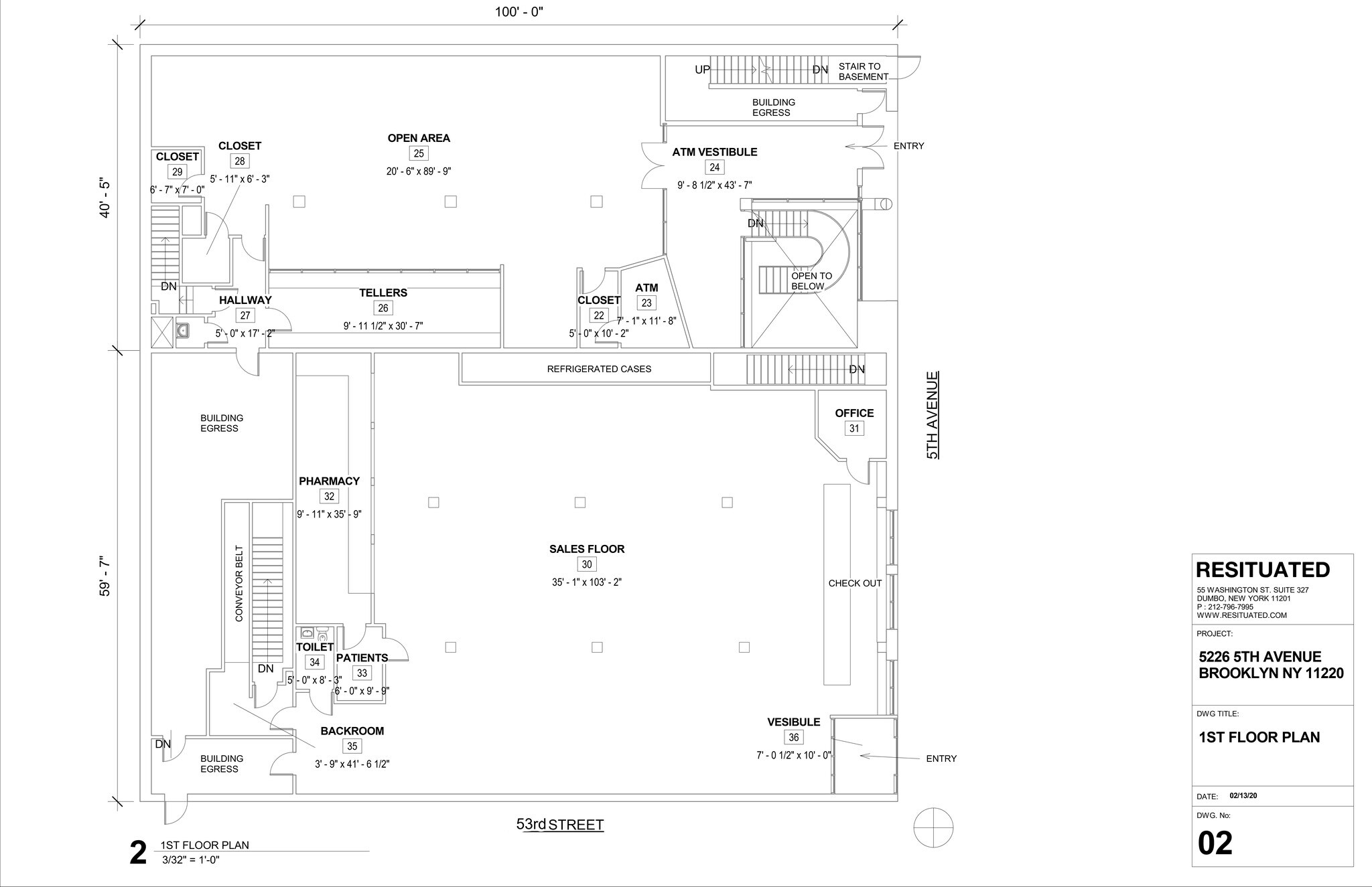 5216-5224 5th Ave, Brooklyn, NY à louer Plan de site– Image 1 sur 10