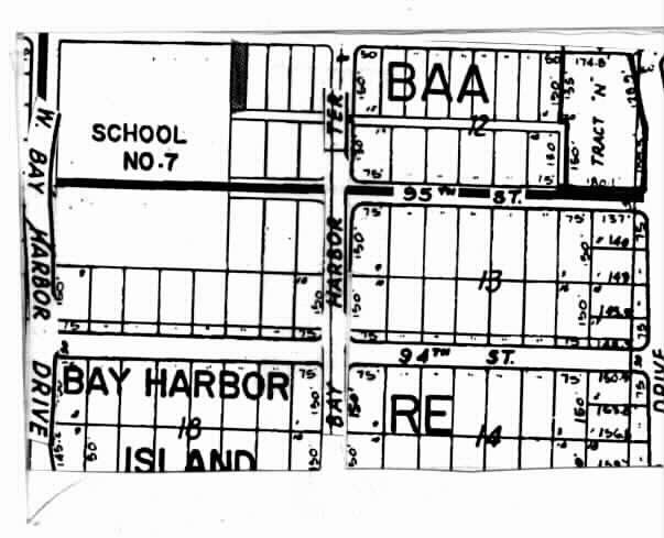 1132 Kane Concourse, Bay Harbor Islands, FL à louer - Plan cadastral – Image 2 sur 12