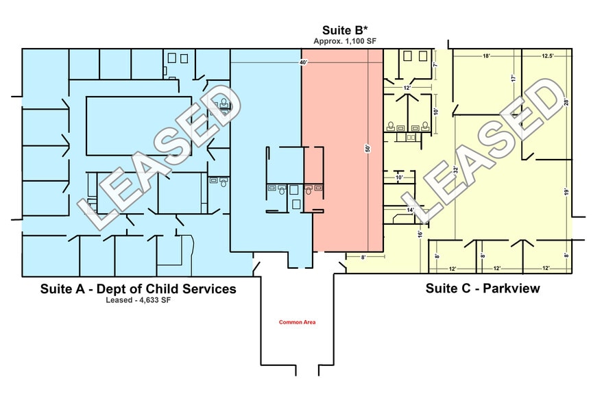 2806 Theater Ave, Huntington, IN à louer - Plan d’étage – Image 3 sur 3