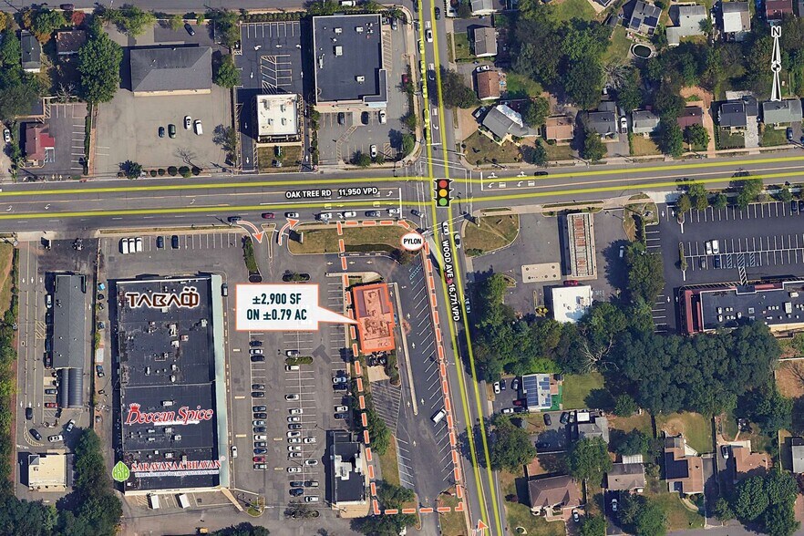 173 Wood Ave, Edison, NJ à vendre - Aérien – Image 2 sur 3