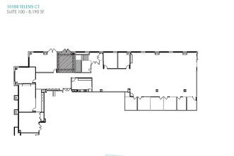 10188 Telesis Ct, San Diego, CA à louer Plan d’étage– Image 1 sur 1