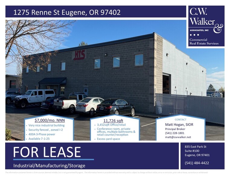 1275 Renne St, Eugene, OR à louer - Photo de l’immeuble – Image 1 sur 1