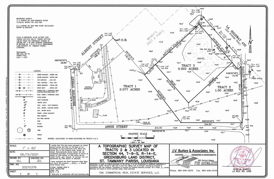 Old Spanish Trail, Slidell, LA à vendre - Plan de site – Image 1 sur 2