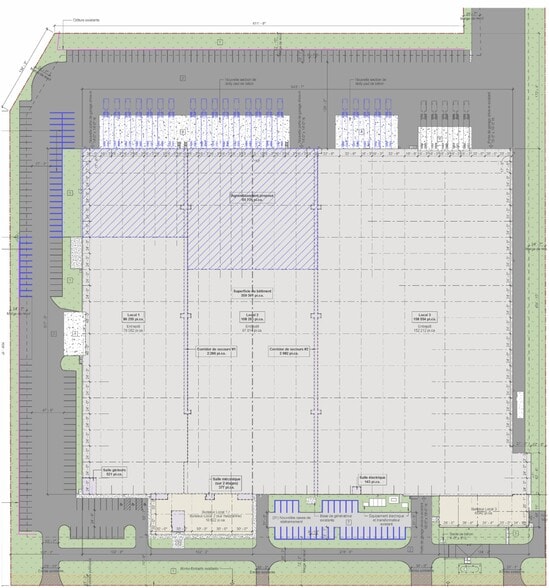 5501 Aut Transcanadienne, Pointe-claire, QC à louer - Plan de site – Image 2 sur 6