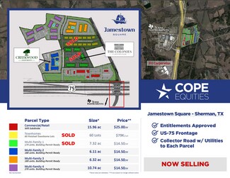 Plus de détails pour US-75 & Akers Road, Sherman, TX - Terrain à vendre