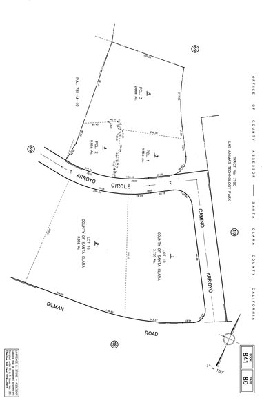 7500 Arroyo Cir, Gilroy, CA à vendre - Plan cadastral – Image 3 sur 24