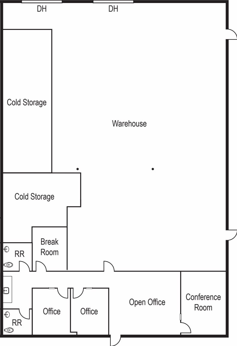 4935 Mercury St, San Diego, CA à louer Plan d’étage– Image 1 sur 1