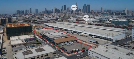 1567-1717 Industrial St, Los Angeles, CA - VUE AÉRIENNE  vue de carte