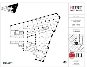 50 Hurt Plz SE, Atlanta, GA à louer Plan d’étage– Image 1 sur 1