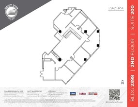 2398 E Camelback Rd, Phoenix, AZ à louer Plan d’étage– Image 1 sur 2