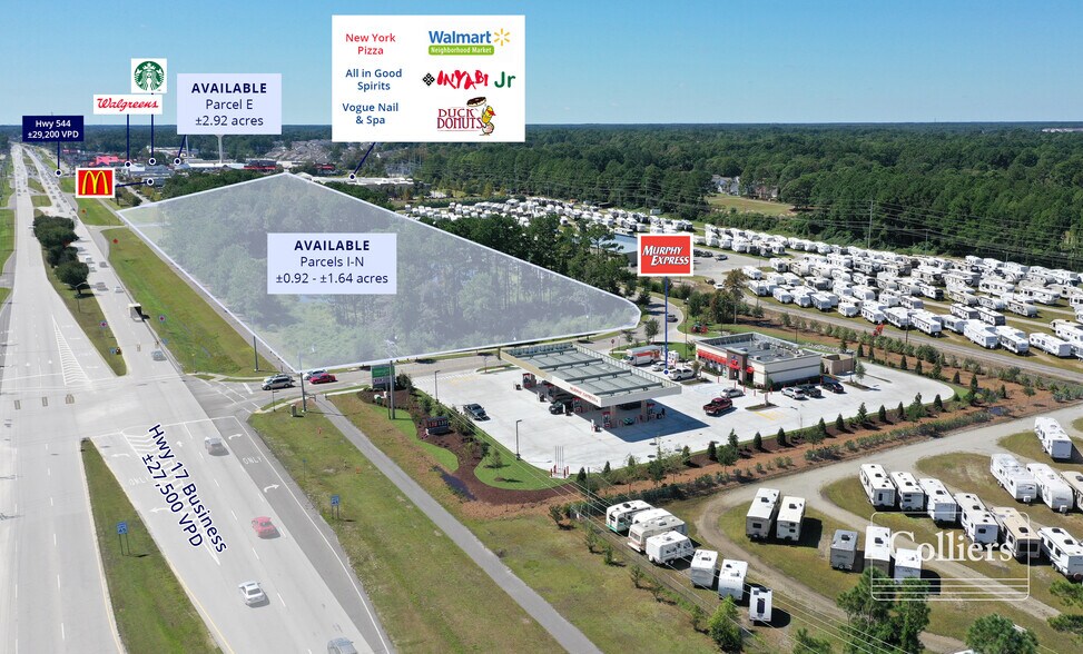 Highway 544 & Business 17, Myrtle Beach, SC à louer - Photo de l’immeuble – Image 3 sur 4