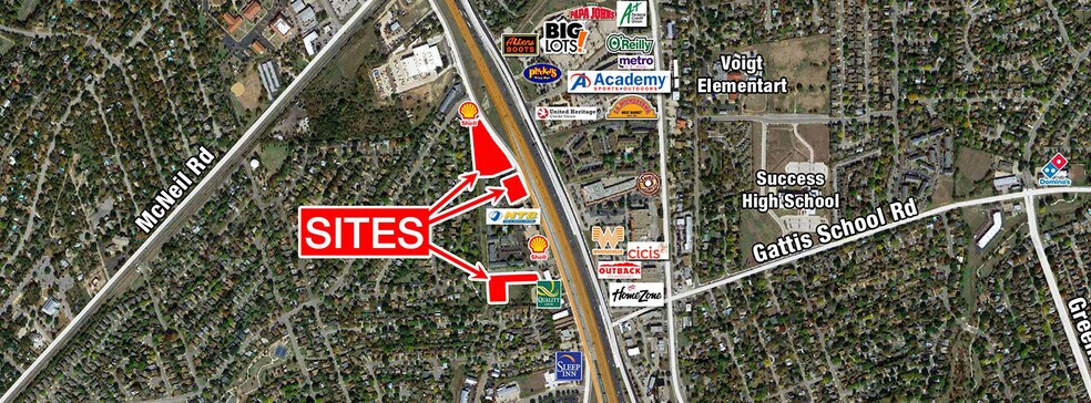 1600 S I-35 Frontage Rd, Round Rock, TX à vendre - Photo principale – Image 1 sur 1
