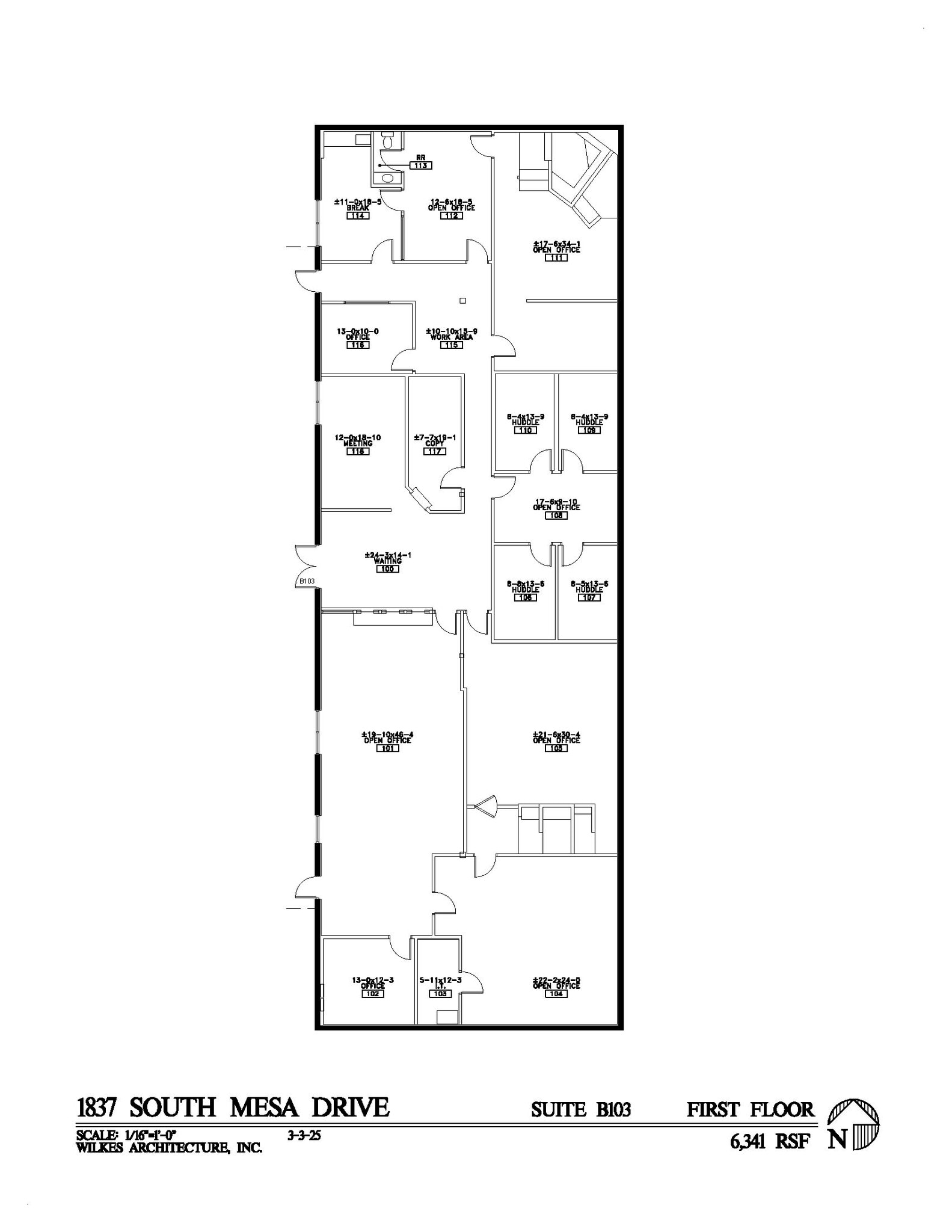 1837 S Mesa Dr, Mesa, AZ à vendre Plan d’étage– Image 1 sur 10