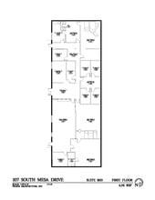 1837 S Mesa Dr, Mesa, AZ à vendre Plan d’étage– Image 1 sur 10