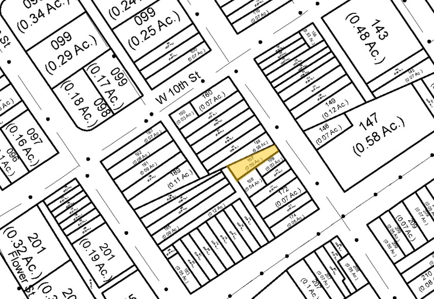 914 Central Ave, Chester, PA à vendre - Plan cadastral – Image 1 sur 1