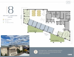 525 9th St NW, Washington, DC à louer Plan d’étage– Image 1 sur 1