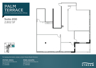 25521 Commercentre Dr, Lake Forest, CA à louer Plan d’étage– Image 1 sur 2