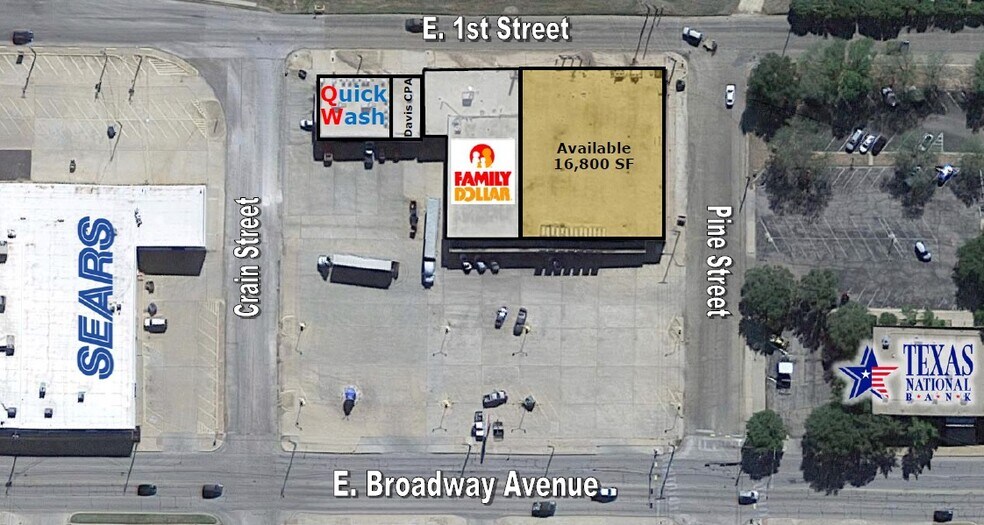 500-511 E Broadway St, Sweetwater, TX à vendre - Plan de site – Image 3 sur 52