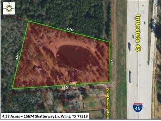 Plus de détails pour 15674 Shatterway Ln, Willis, TX - Terrain à vendre