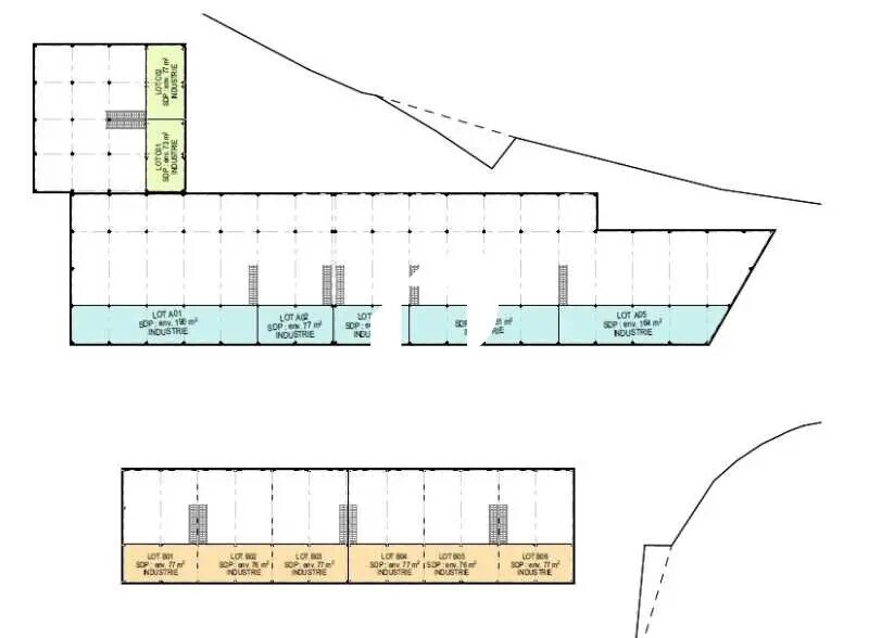 Local d'activités dans Corbeil-Essonnes à vendre - Plan d’étage – Image 3 sur 3