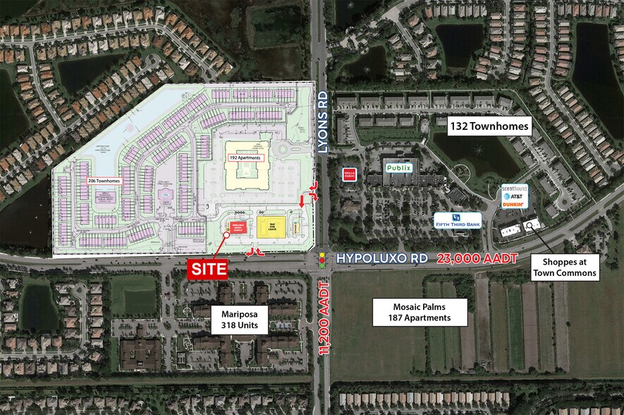 Hypoluxo Rd, Lake Worth, FL à louer - Photo de l’immeuble – Image 1 sur 4