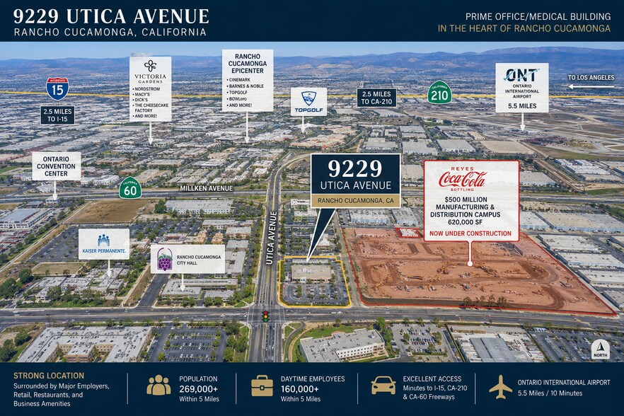 9269 Utica Ave, Rancho Cucamonga, CA à louer - Photo de l’immeuble – Image 2 sur 9