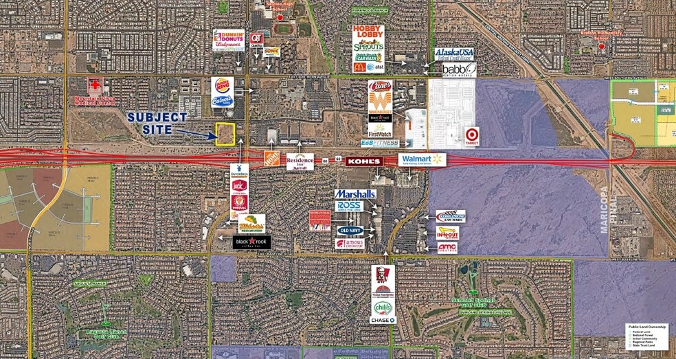 1544 S Crismon Rd, Mesa, AZ à vendre - Aérien – Image 2 sur 5