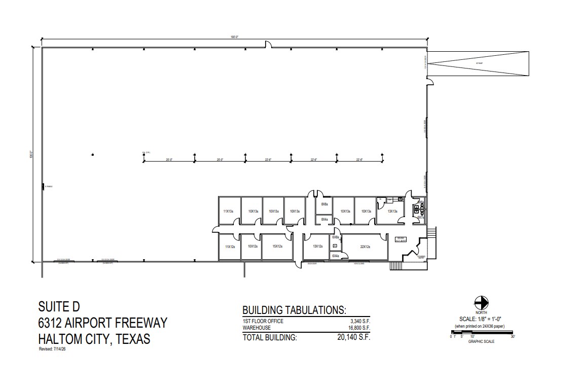 6312 Airport Fwy, Fort Worth, TX à louer Plan d’étage– Image 1 sur 1
