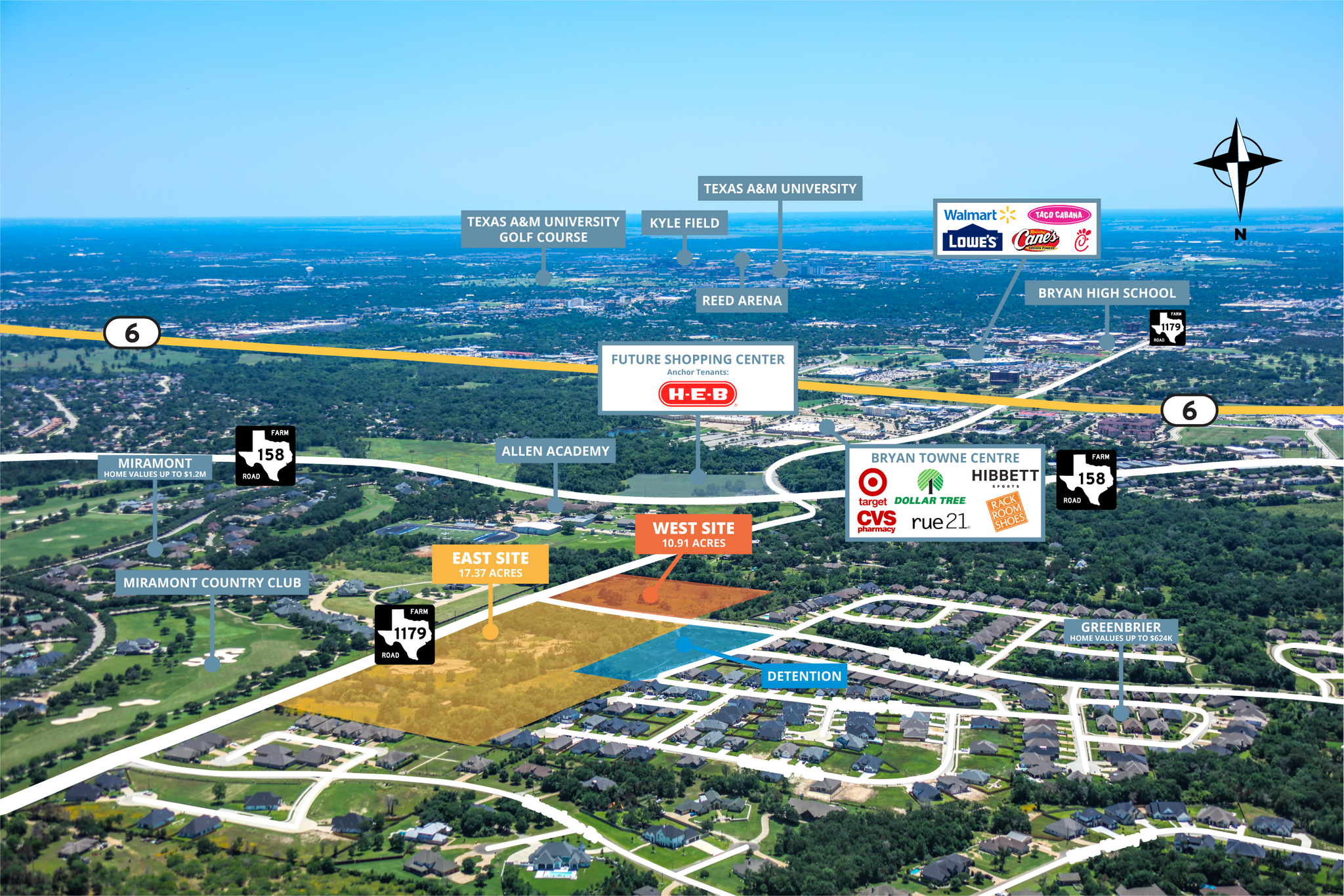 4297 FM 1179, Bryan, TX à vendre Plan de site– Image 1 sur 3