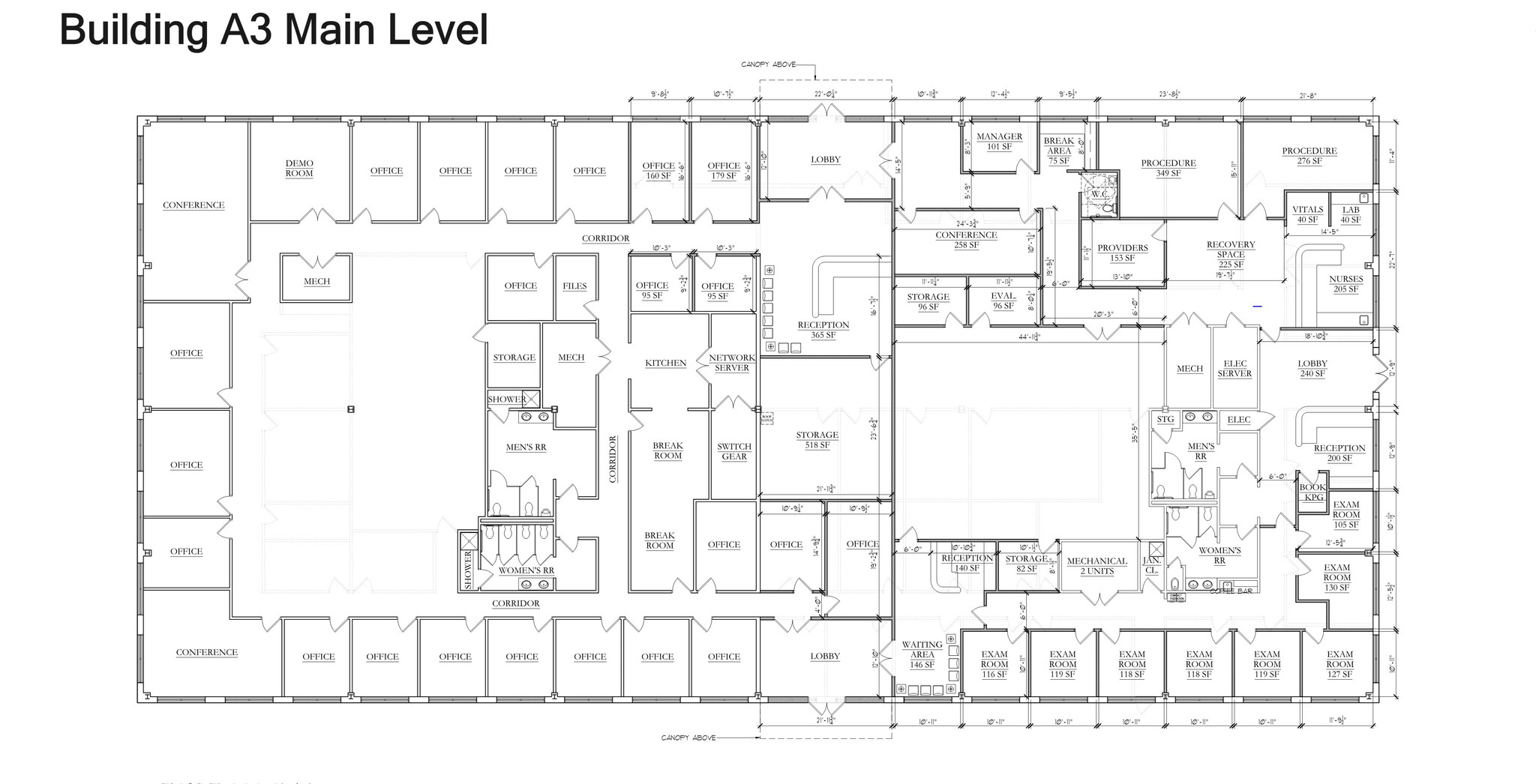 14100 Capital Blvd, Wake Forest, NC à louer Plan d’étage– Image 1 sur 1