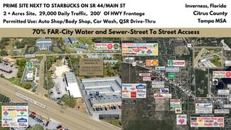Plus de détails pour 2050 Highway 44 W, Inverness, FL - Terrain à vendre