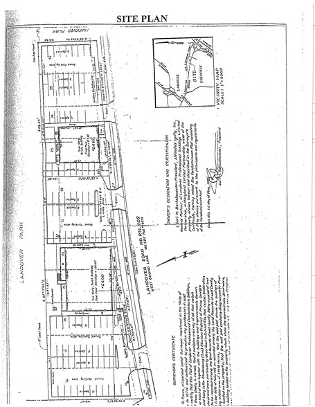 6490-6492 Landover Rd, Hyattsville, MD à louer - Plan de site – Image 2 sur 2