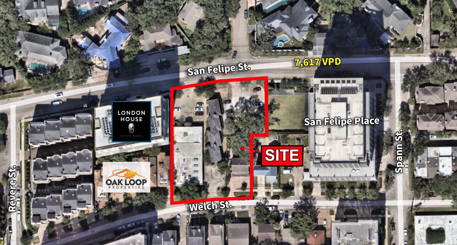 2305 San Felipe St, Houston, TX à vendre Photo principale– Image 1 sur 2