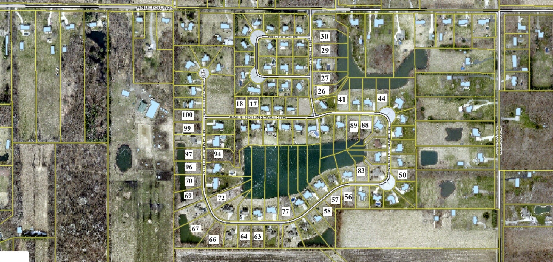 Vacant Lots Anderson Lakes, Granger, IN à vendre Photo principale– Image 1 sur 4
