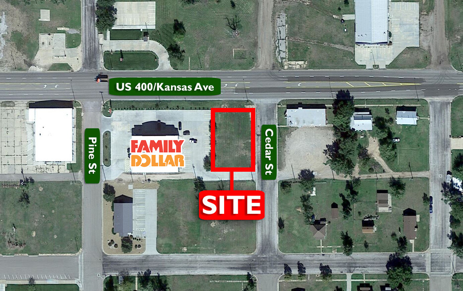 SWC Kansas & Cedar St ave, Greensburg, KS à vendre - Photo de l’immeuble – Image 1 sur 3