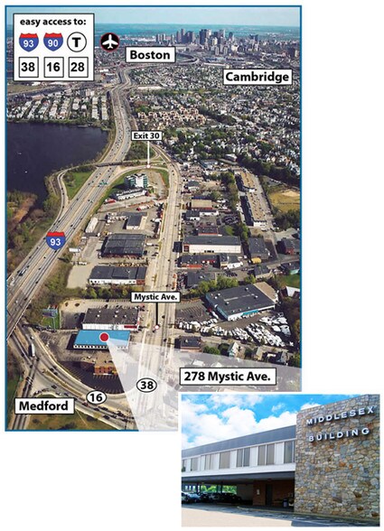 278 Mystic Ave, Medford, MA à louer - Photo de l’immeuble – Image 2 sur 4