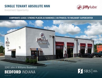 Plus de détails pour 3240 John Williams Blvd, Bedford, IN - Local commercial à vendre