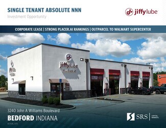 Plus de détails pour 3240 John Williams Blvd, Bedford, IN - Local commercial à vendre