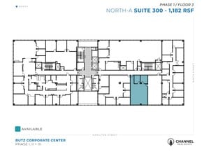 840 W Hamilton St, Allentown, PA à louer Plan d’étage– Image 1 sur 1