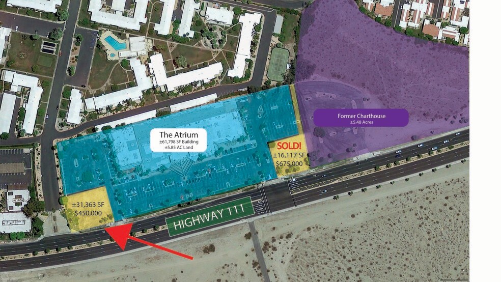 State Highway 111, Rancho Mirage, CA à vendre - Photo de l’immeuble – Image 1 sur 2